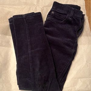🔥🔥🔥Boys navy corduroy pants size 8